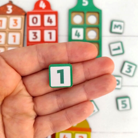 Деревянные математические домики SP