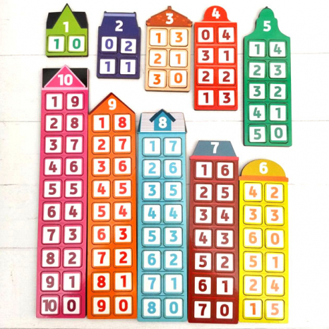 Деревянные математические домики SP