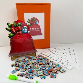 Математична гра "У мішку- подарунки Санти" SP