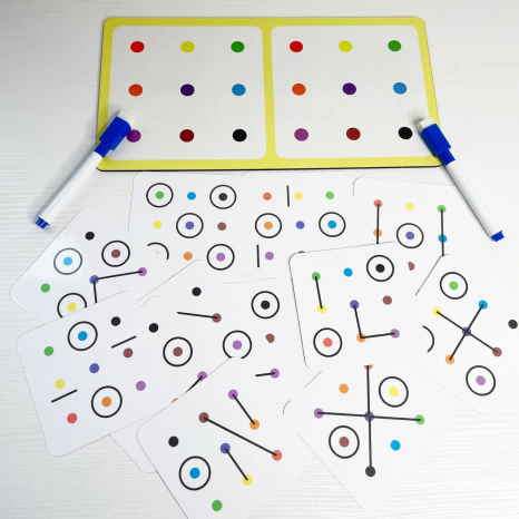 Нейродощечка з маркерами та картками SP