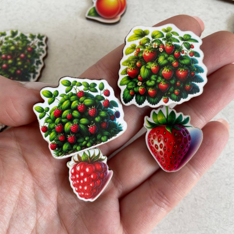 Набір дерев'яних фігурок Дерева та кущі SP