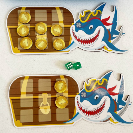 Дитяча настільна гра Скарби акули SP