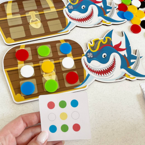 Дитяча настільна гра Скарби акули SP