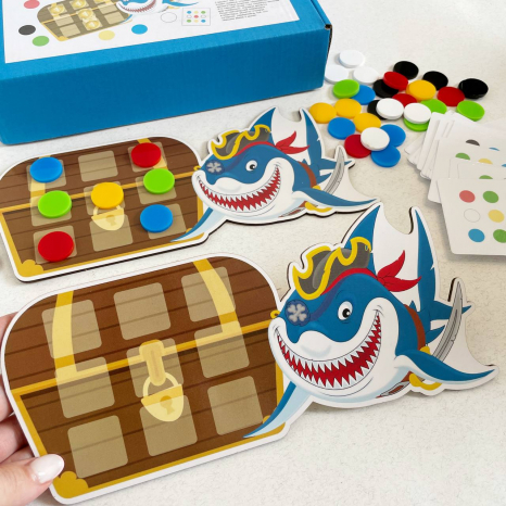 Дитяча настільна гра Скарби акули SP