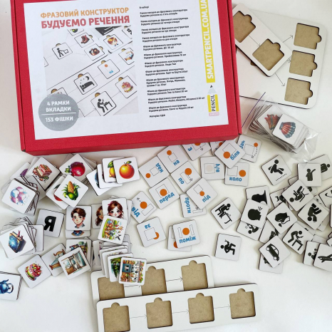 Фразовий конструктор Будуємо речення з піктограмами SP