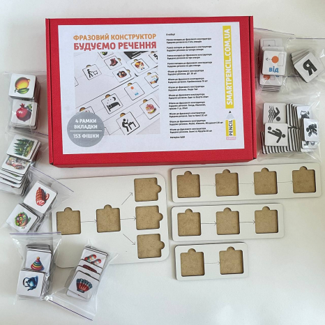 Фразовий конструктор Будуємо речення з піктограмами SP