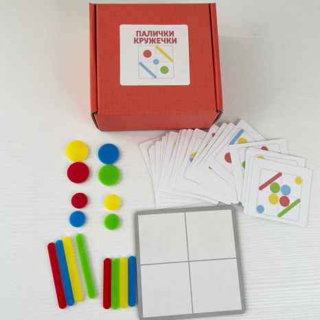 Нейрогра на просторове розміщення Палички-Кружечки SP