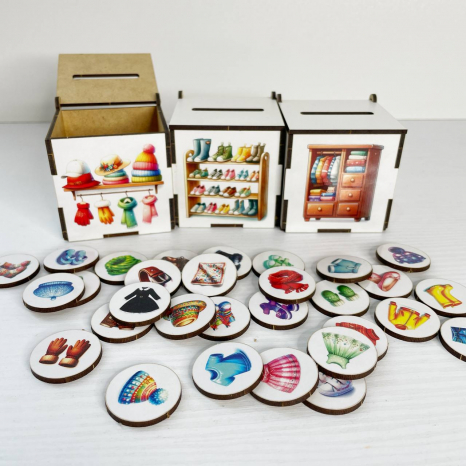 Бокс для сортування одяг, взуття, аксесуари SP