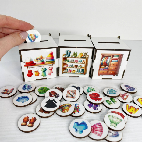 Бокс для сортування одяг, взуття, аксесуари SP