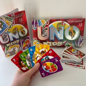 Дитяча настільна гра "Uno Kids" DankoToys