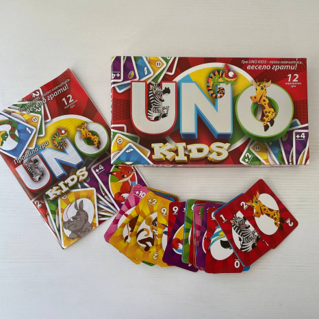 Дитяча настільна гра "Uno Kids" DankoToys