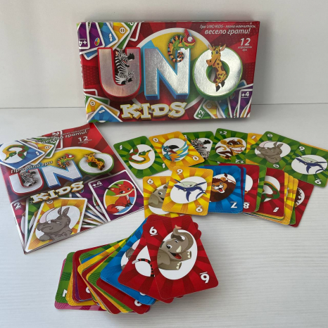 Дитяча настільна гра "Uno Kids" DankoToys