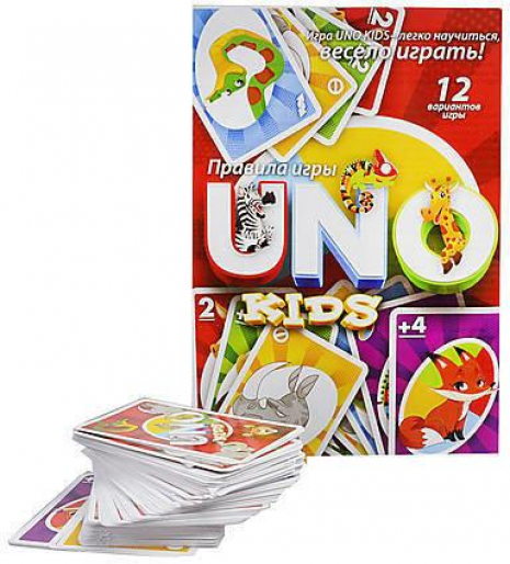 Детская настольная карточная игра "Uno Kids" DankoToys