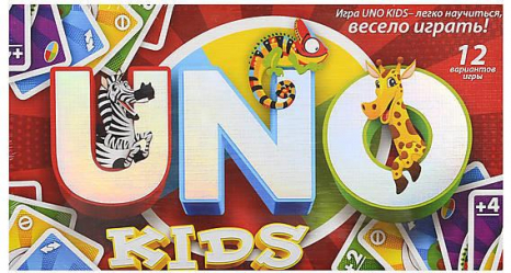 Детская настольная карточная игра "Uno Kids" DankoToys