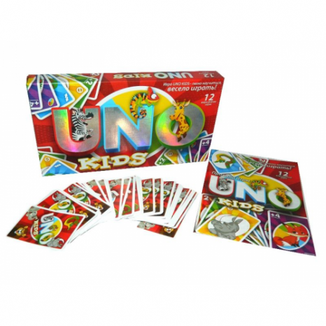 Детская настольная карточная игра "Uno Kids" DankoToys