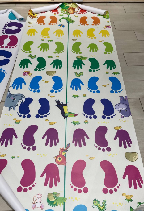 Моторний килимок "Змагання" Африка (в зібраному вигляді рулон 1 м довжиною)