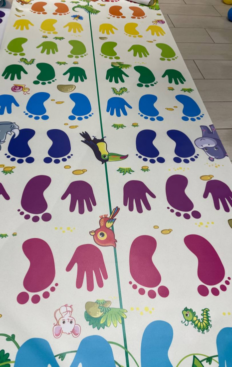 Моторний килимок "Змагання" Африка (в зібраному вигляді рулон 1 м довжиною)