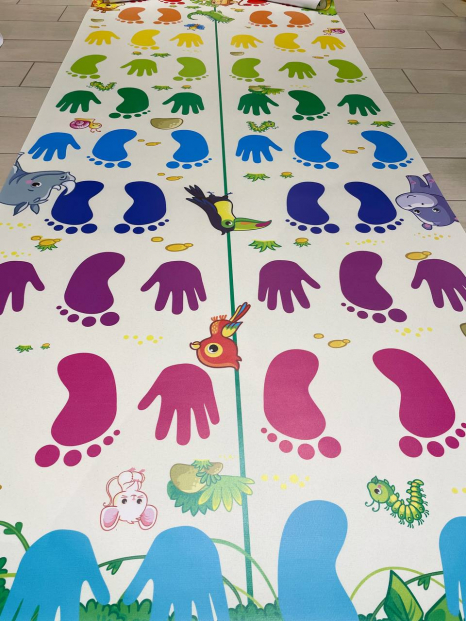 Моторний килимок "Змагання" Африка (в зібраному вигляді рулон 1 м довжиною)