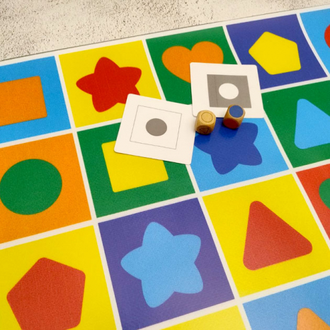 Нейротренажёр. По трем признакам Цветные фигуры SP