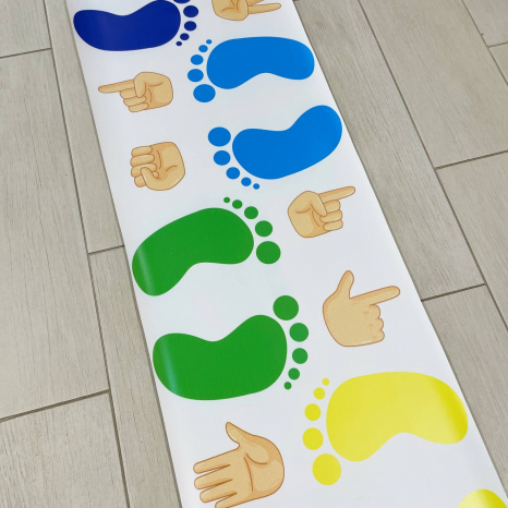 Моторний килимок Стрибни та нахились з жестами