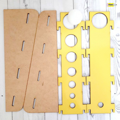 Дерев'яна логопедична гра для розвитку дихання SP