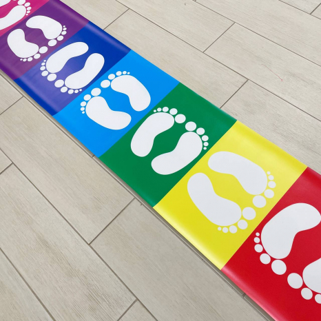 Моторний килимок Кольори ноги SP