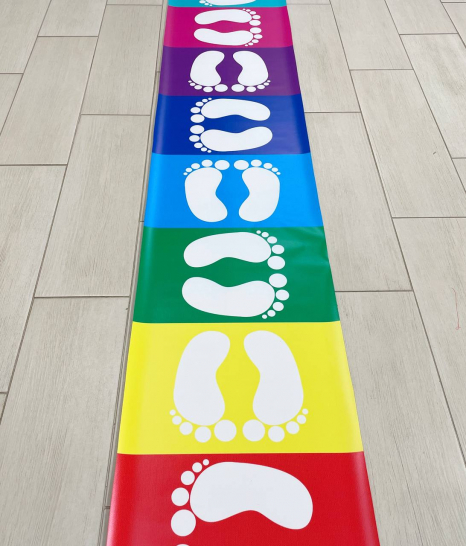 Моторний килимок Кольори ноги SP