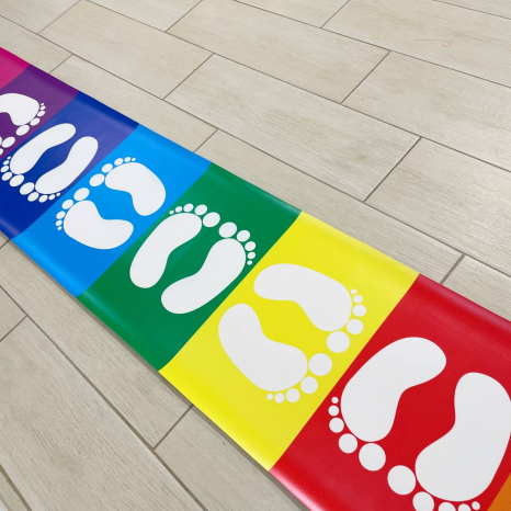 Моторний килимок Кольори ноги SP