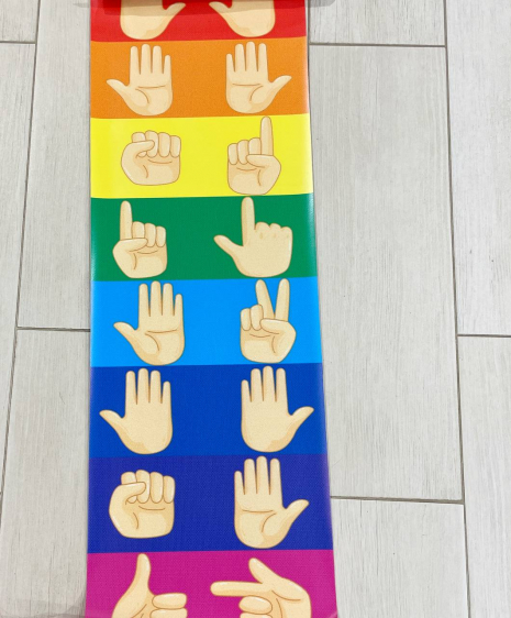 Нейрогра банер-плакат Веселі долоні SP