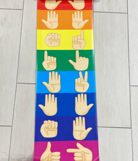 Нейрогра банер-плакат Веселі долоні SP