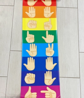 Нейроигра банер-плакат Веселые ладошки SP