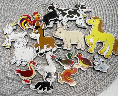 Набор деревянных фигурок На ферме SP