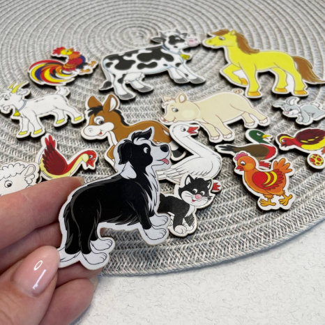 Набор деревянных фигурок На ферме SP