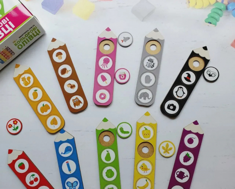 Розвиваюча гра -сортер Кольорові олівці SP