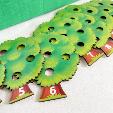 Розвиваюча дидактична гра Математичні дерева (склад числа) SP