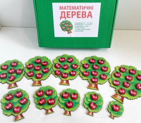 Розвиваюча дидактична гра Математичні дерева (склад числа) SP