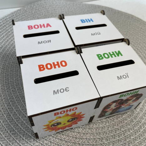 Бокс для сортировки Он-Она-Оно-Они SP