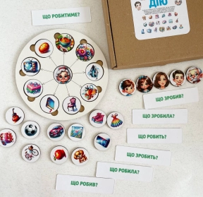 Игра на развитие речи Придумай действие SP