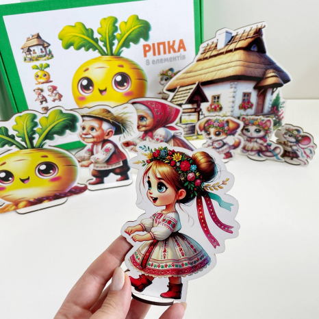 Настольный деревянный театр Репка SP