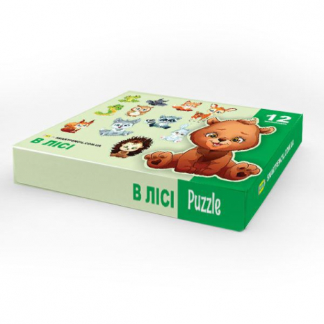 Дерев'яні пазли У лісі SP