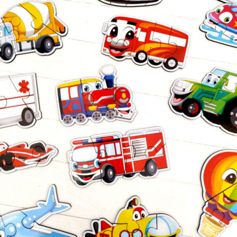 Дерев'яні пазли Транспорт SP