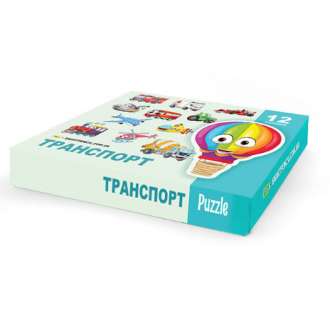 Дерев'яні пазли Транспорт SP