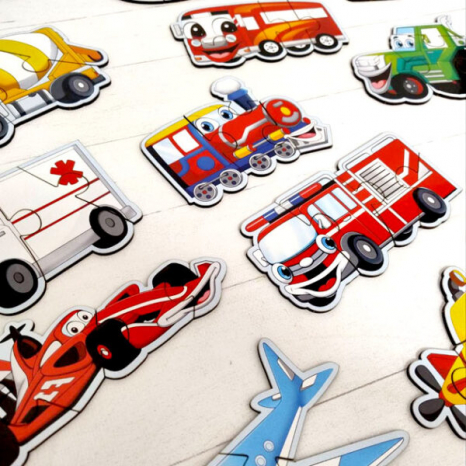 Дерев'яні пазли Транспорт SP