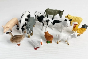 Фігурки домашніх тварин, набір 12 шт,TBS062