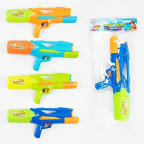 Водный пистолет 2 цвета, насосный механизм, в пакете TK-7569-18