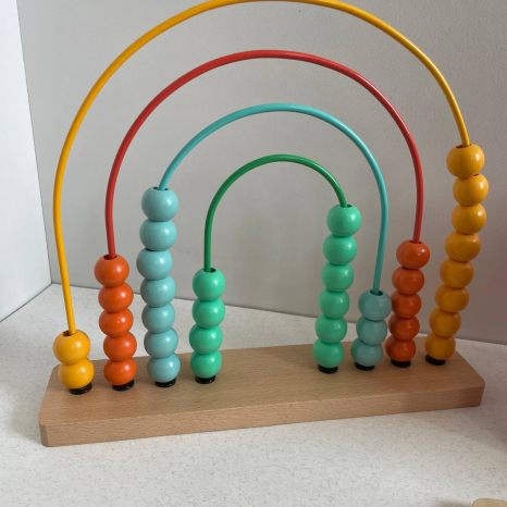 Деревянный подарочный набор для развития от 1 года, пазлы, пирамидка, изучение цветов форм TK754.