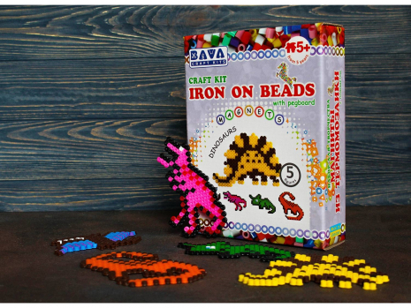 Набір д/творчості "Магніти з термомозаїки "Динозаври" Умняшка ТМ-001