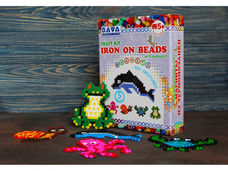 Набір для творчості Магніти з термомозаїки Морські мешканці ТМ Умняшка ТМ-003