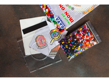 Набір д/творчості "Магніти з термомозаїки "Солодощі" Умняшка ТМ-007