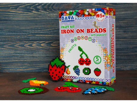 Набір д/творчості "Магніти з термомозаїки "Фрукти" Умняшка ТМ-010